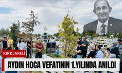 Kırklareli’nin Aydın Hocası Vefatının 1.Yılında Anıldı