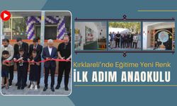 Kırklareli’nde Eğitime Yeni Renk, İlk Adım Anaokulu