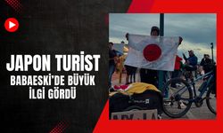 Japon Turist Babaeski’de Büyük İlgi Gördü
