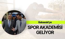 Babaeski’ye Spor Akademisi Geliyor