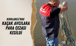 Kırklareli’nde Kaçak Avcılara Para Cezası Kesildi