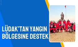 LÜDAK’tan Yangın Bölgesine Destek