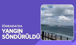 İğneada’da Yangın Söndürüldü