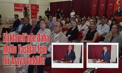 Kırklareli’nde Daha Mutlu Yaşlılar İçin Bir Araya Geldiler