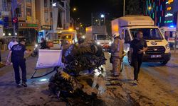 Feci Kaza; Araç Paramparça Oldu