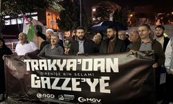 Kırklareli'nden Filistin ve Küresel Sumud Filosu'na Destek