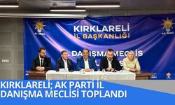 Kırklareli; AK Parti İl Danışma Meclisi Toplandı