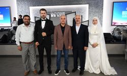 Vali Turan Genç Çiftin Mutluluklarına Ortak Oldu