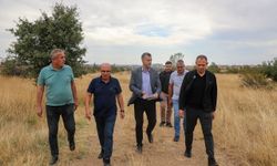 Başkan Bulut Yeni Şantiye Alanını İnceledi