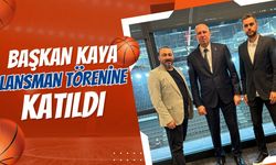 Başkan Kaya Lansman Törenine Katıldı