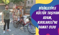 Bisikletiyle Kültür Taşıyan Adam, Kırklareli’ne Damat Oldu