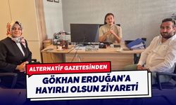Alternatif Gazetesi’nden Gökhan Erduğan’a Hayırlı Olsun Ziyareti