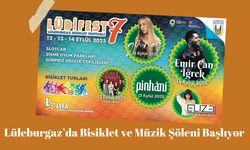 Lüleburgaz’da Bisiklet ve Müzik Şöleni Başlıyor