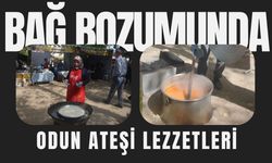 Bağ Bozumunda Odun Ateşi Lezzetleri