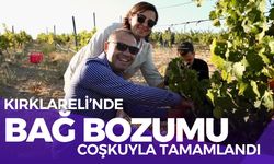 Kırklareli’nde Bağ Bozumu Şenliği Coşkuyla Tamamlandı