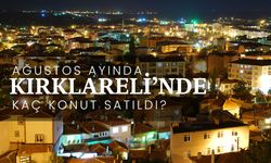 Ağustos Ayında Kırklareli’nde Kaç Adet Konut Satıldı?