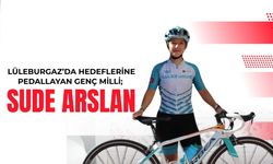 Lüleburgaz’da Hedeflerine Pedallayan Genç Milli; Sude Arslan