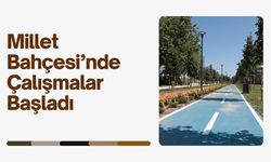 Millet Bahçesi’nde Çalışmalar Başladı