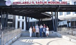 Kırklareli Üniversitesi’nden İl Sağlık Müdürlüğü’ne Ziyaret