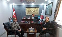 Rektör Ak'tan İl Müftüsü Yusuf Eviş'e İade-İ Ziyaret