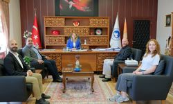 Habitat Derneği Heyetinden Rektör Ak’a Ziyaret