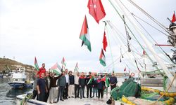 Kırklareli'nde Küresel Sumud Filosu'nu "Selamlama" Etkinliği Düzenlendi