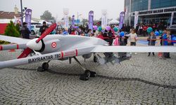 Bayraktar TB2 Edirne'deki Festivalde Sergilendi