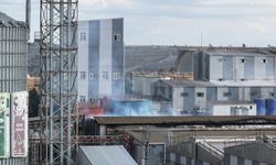 Edirne; Yağ Fabrikasında Korkutan Yangın