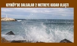 Kıyıköy’de Dalgalar 2 Metreye Kadar Ulaştı
