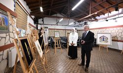 Vali Turan, Filografi Sanat Galerisi’ni Ziyaret Etti