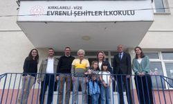 Vize Evrenli Köyü İlkokulu’na Ziyaret