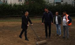 Kırklareli Millet Bahçesinde Bakım Çalışmaları