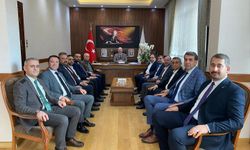 Müdür Altınöz Konuklarını Ağırladı