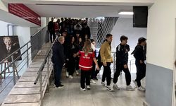 Trakya'daki Okullarda Afetlere Karşı Tatbikat Yapıldı