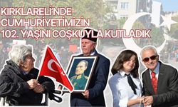 Kırklareli’nde Cumhuriyetimizin 102. Yaşını Coşkuyla Kutladık