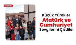 Kırklareli: Küçük Yürekler Atatürk ve Cumhuriyet Sevgilerini Çizdiler