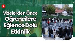 Vizelerden Önce Öğrencilere Eğlence Dolu Etkinlik