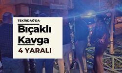 Tekirdağ'da Bıçaklı Kavga; 4 Yaralı