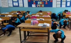 Babaeski’de Deprem Tatbikatı Yapıldı