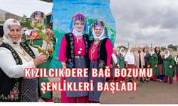 Kızılcıkdere Bağ Bozumu Şenlikleri Başladı