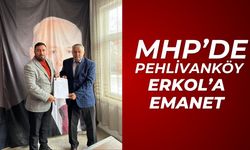 MHP’de Pehlivanköy, Erkol’a Emanet