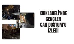 Kırklareli'nde Gençler Can Dostum’u İzledi