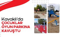 Kavaklı’da Çocuklar Oyun Parkına Kavuştu