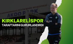 Kırklarelispor, Taraftarını Gururlandırdı