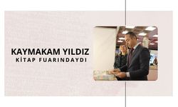 Kaymakam Yıldız Kitap Fuarındaydı