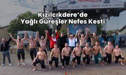 Kızılcıkdere’de Yağlı Güreşler Nefes Kesti