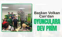 Başkan Volkan Can’dan Oyunculara Dev Prim