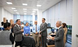 Tapu ve Kadastro Müdürlüğünde İncelemelerde Bulundu