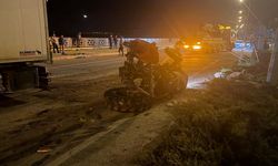 Feci Kaza; Tırla Çarpışan Traktördeki Karı Koca Öldü