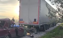 Tıra Arkadan Çarptı, Canından Oldu